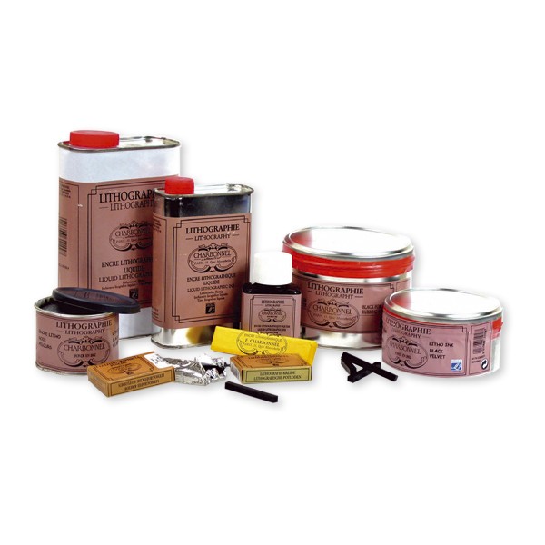 Charbonnel Rollup Black Lithography Inks Printmaking