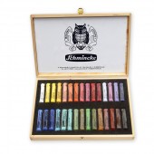 Schmincke Wooden Boxed Set of 30 pastels