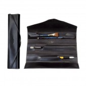 Leather Assortment Brush Case