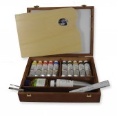 Schmincke Mussini Box 10 x 35 ml tubes, 1 x 120