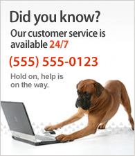 Our customer service is available. Call us at +44 0 20 7636 1045.