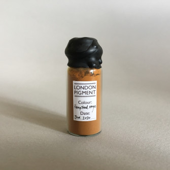 Hampstead Heath Orange in a 20 ml glass vial, sealed with wax.