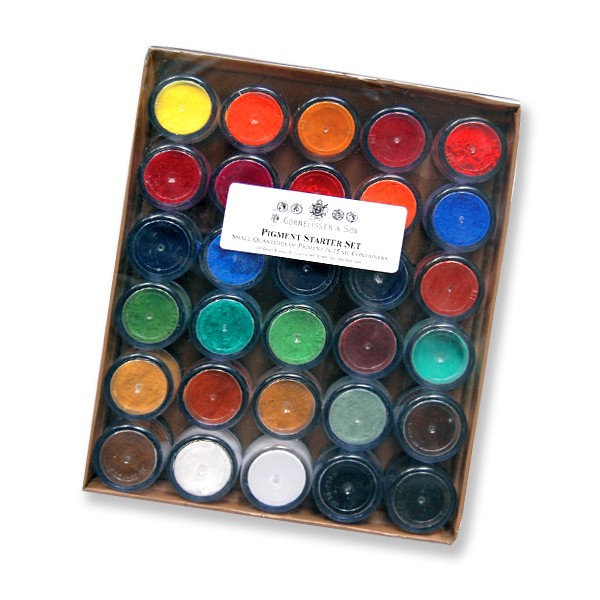 Pigment Set of 30 Colours Artists Quality Pigment Sets Pigments