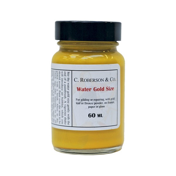roberson water gold size water based gold size gilding gold size