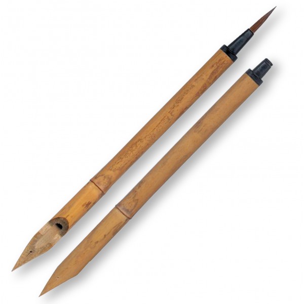 Bamboo Pen with Brush Dip Pens, Nibs and Holders Drawing & Calligraphy