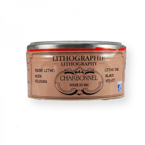 Charbonnel Black Velvet Printing Ink Lithography Materials Printmaking