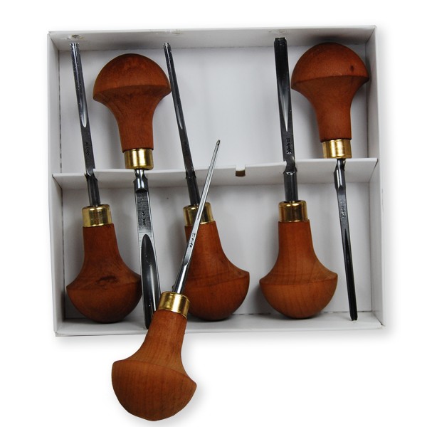 Pfeil Professional Lino and Wood Set C Lino Cutters and Engraving