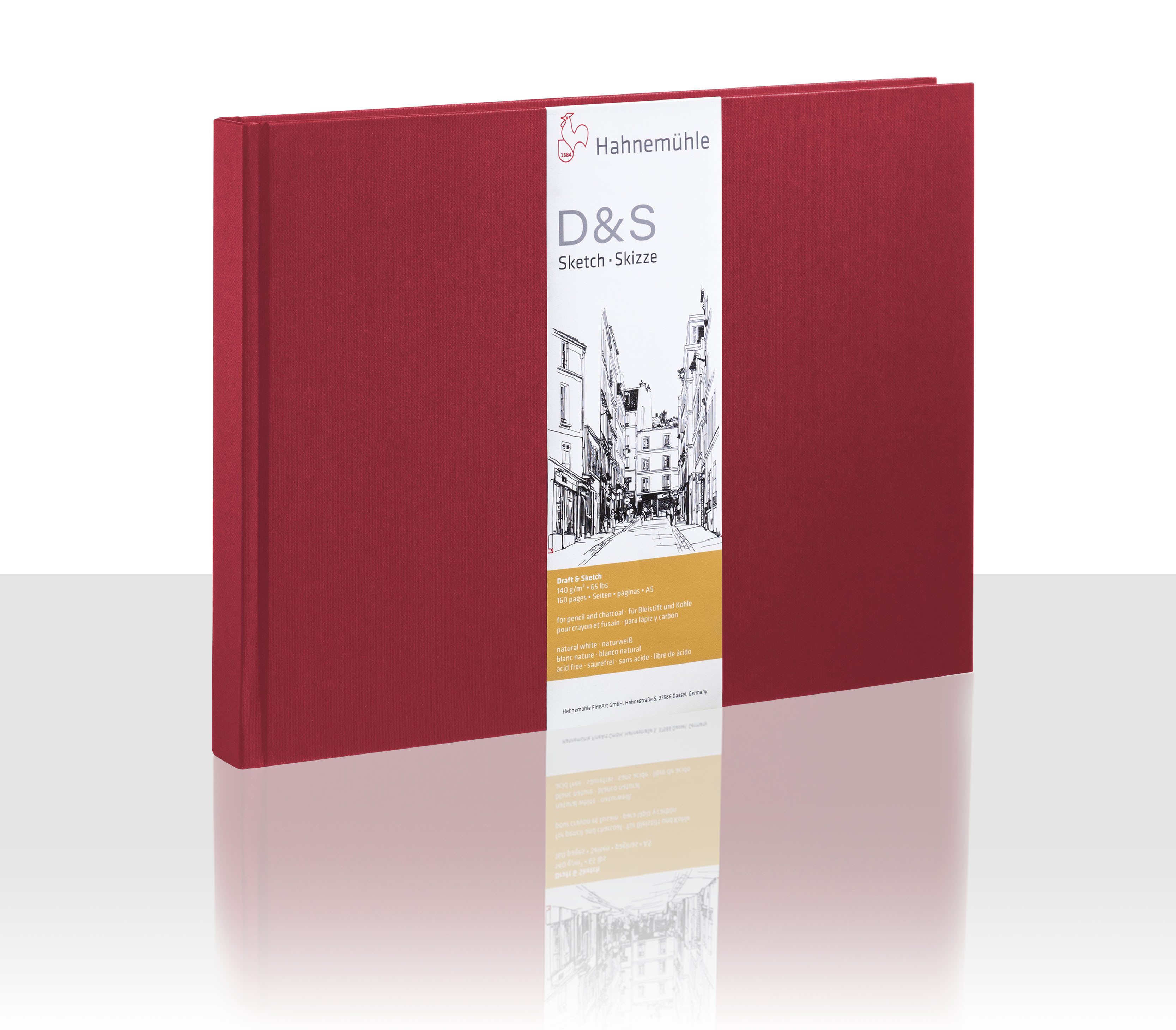 Hahnemuhle D&S Sketchbook Hardback Sketchbooks Paper