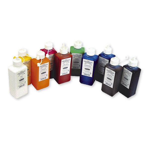 Schmincke Lino Waterbased Inks 250ml Relief Printing Inks and