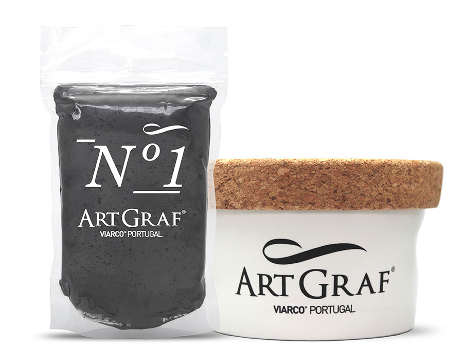 ArtGraf No 1 Graphite Putty in ceramic jar - Drawing Pencils - Drawing