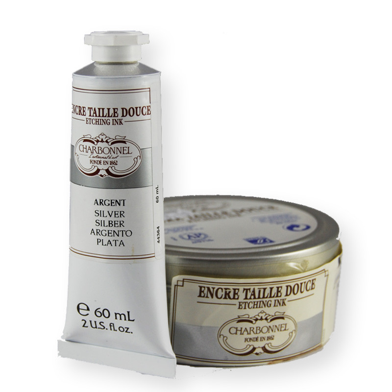 Charbonnel Gold and Silver Charbonnel Intaglio Etching Inks Printmaking