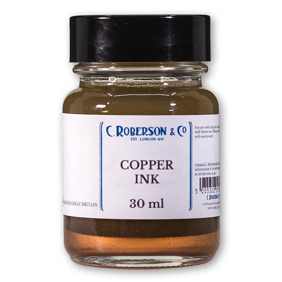 Metallic ink for calligraphy clearance