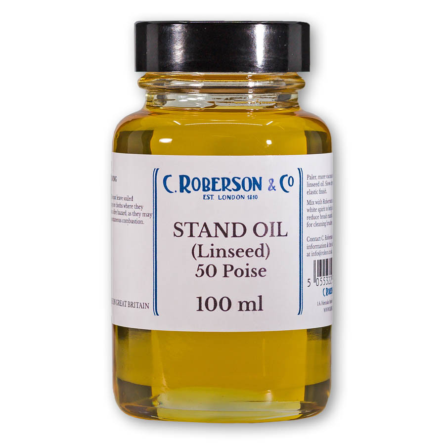 Roberson Linseed Stand Oil Linseed and Cold Pressed Oil Oils and
