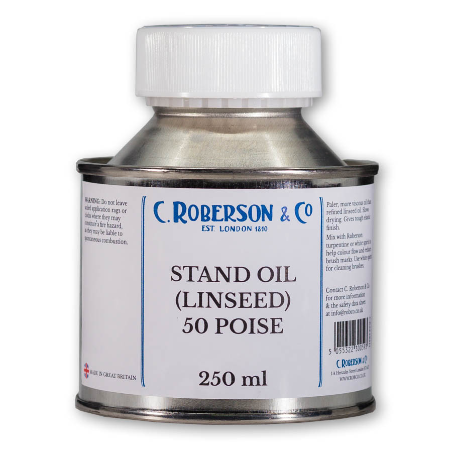 Roberson Linseed Stand Oil Linseed and Cold Pressed Oil Oils and