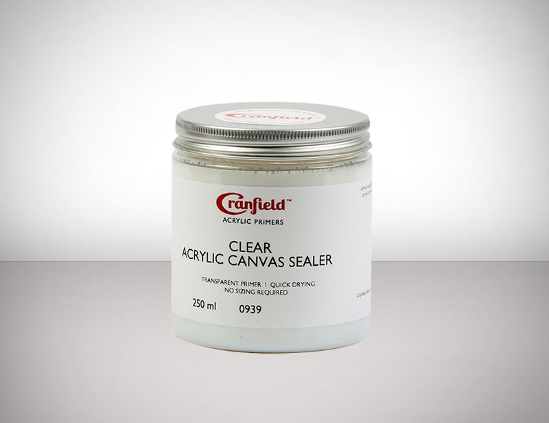 Cranfield (Spectrum) Clear Acrylic Canvas Sealer - Primers and Sealers -  Canvas and Supports