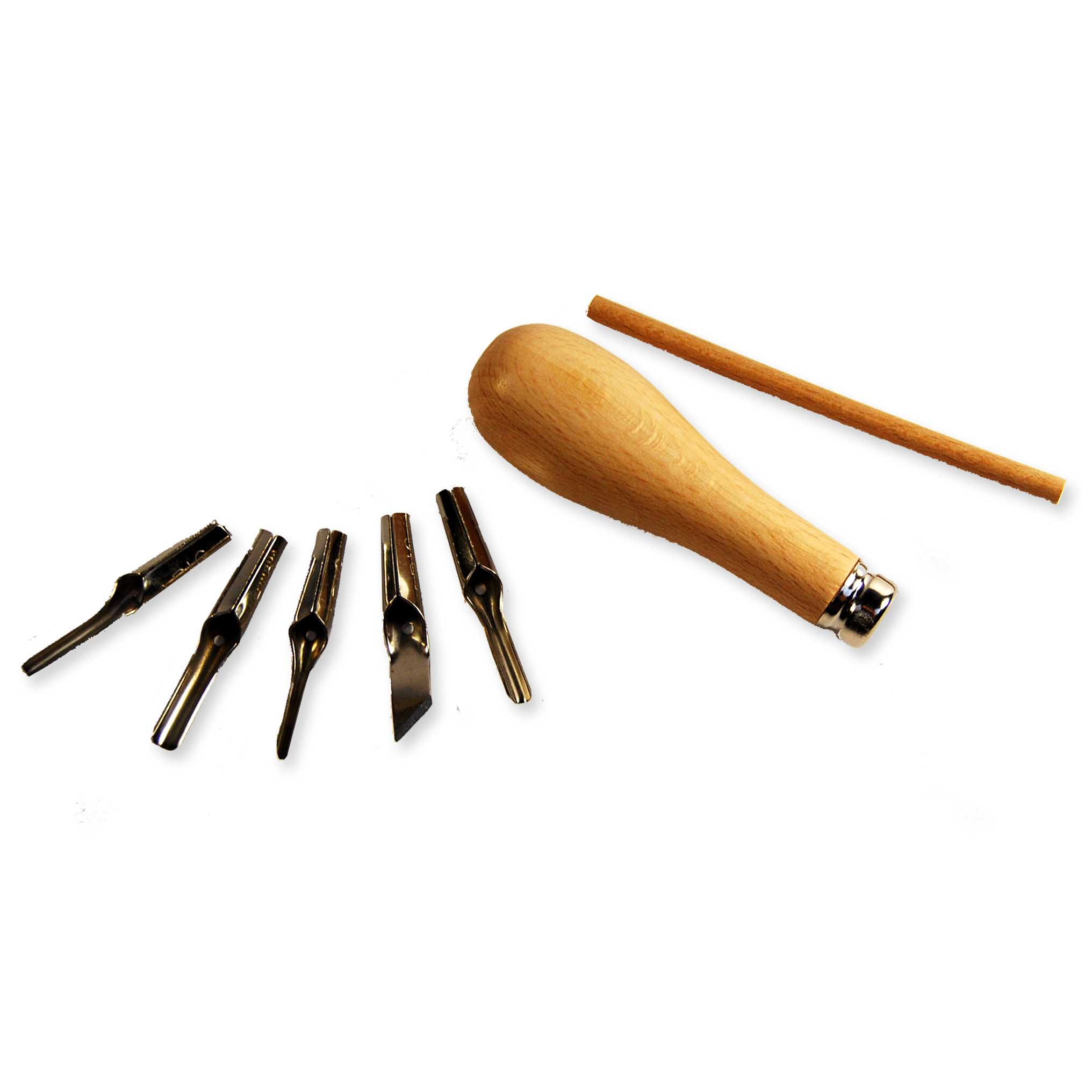 Lino Set with 5 Cutters Printmaking Sets Printmaking