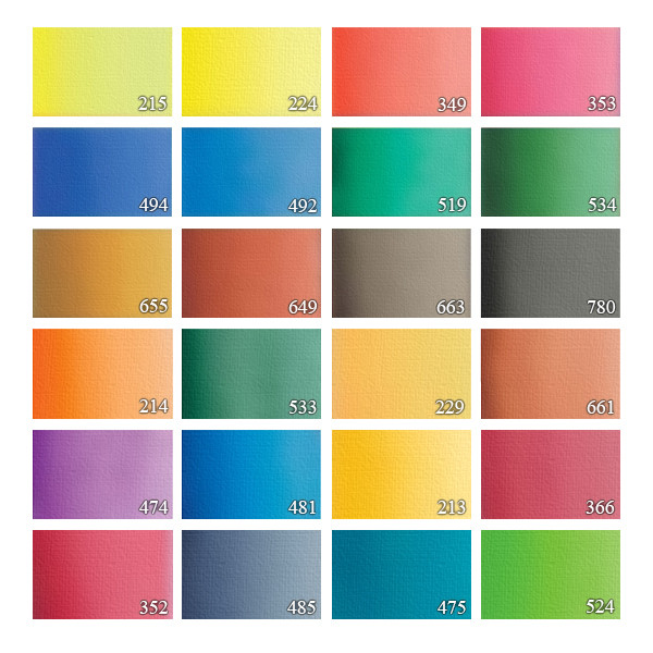 Schmincke Horadam 24 Whole Pans - Watercolour Sets - Watercolour