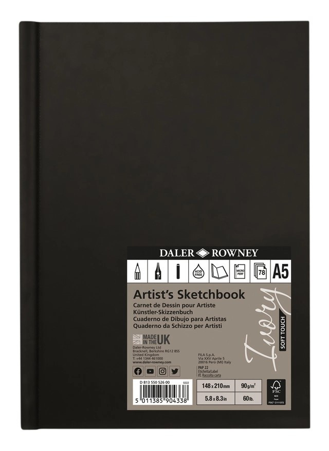 Daler Ivory Hardback Sketchbook
