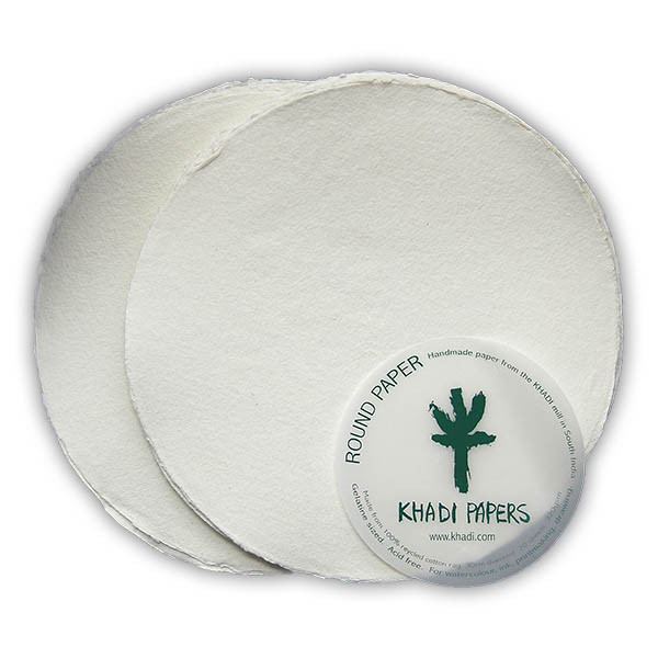 Khadi Paper White Rag (20 Sheets) Packs A4W 150 GSM 8.25 x 11.75