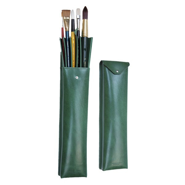 leather paint brush