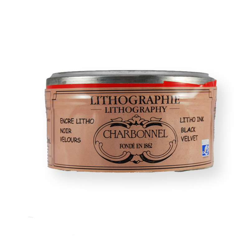 Charbonnel Black Velvet Printing Ink Lithography Materials Printmaking