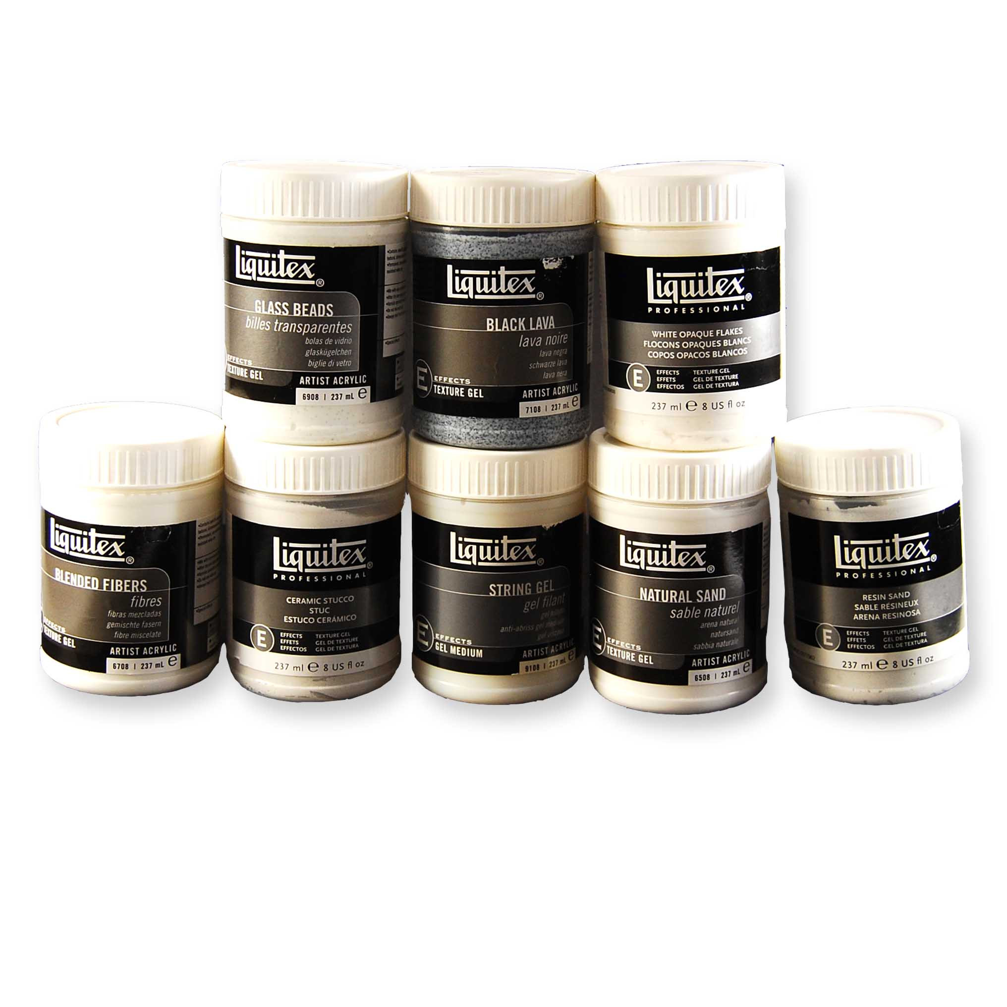 Liquitex Acrylic Textured and Effects Mediums Acrylic Mediums Oils