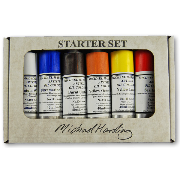 Michael Harding Artists Oils Set of 6