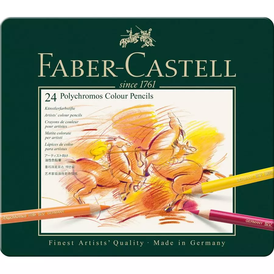 Faber-Castell Polychromos Pencil Sets - Coloured Pencils - Drawing