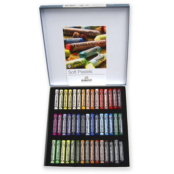 【美品】Rembrandt 45 Soft Pastels Amazon.com: Rembrandt Soft Pastel Traditional Box Set, 45-Piece