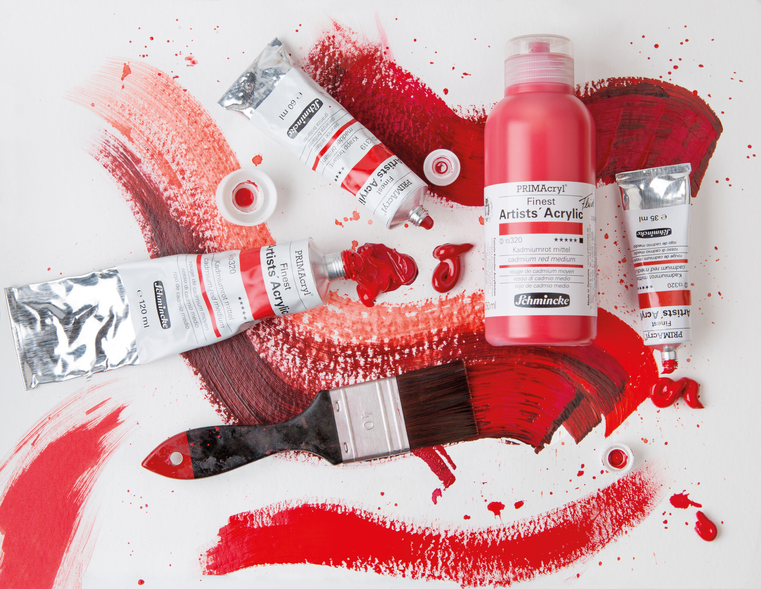 Schmincke PRIMAcryl – Colore Acrilico Turchese Cobalto 60 Ml, Qualità Professionale Per Artisti