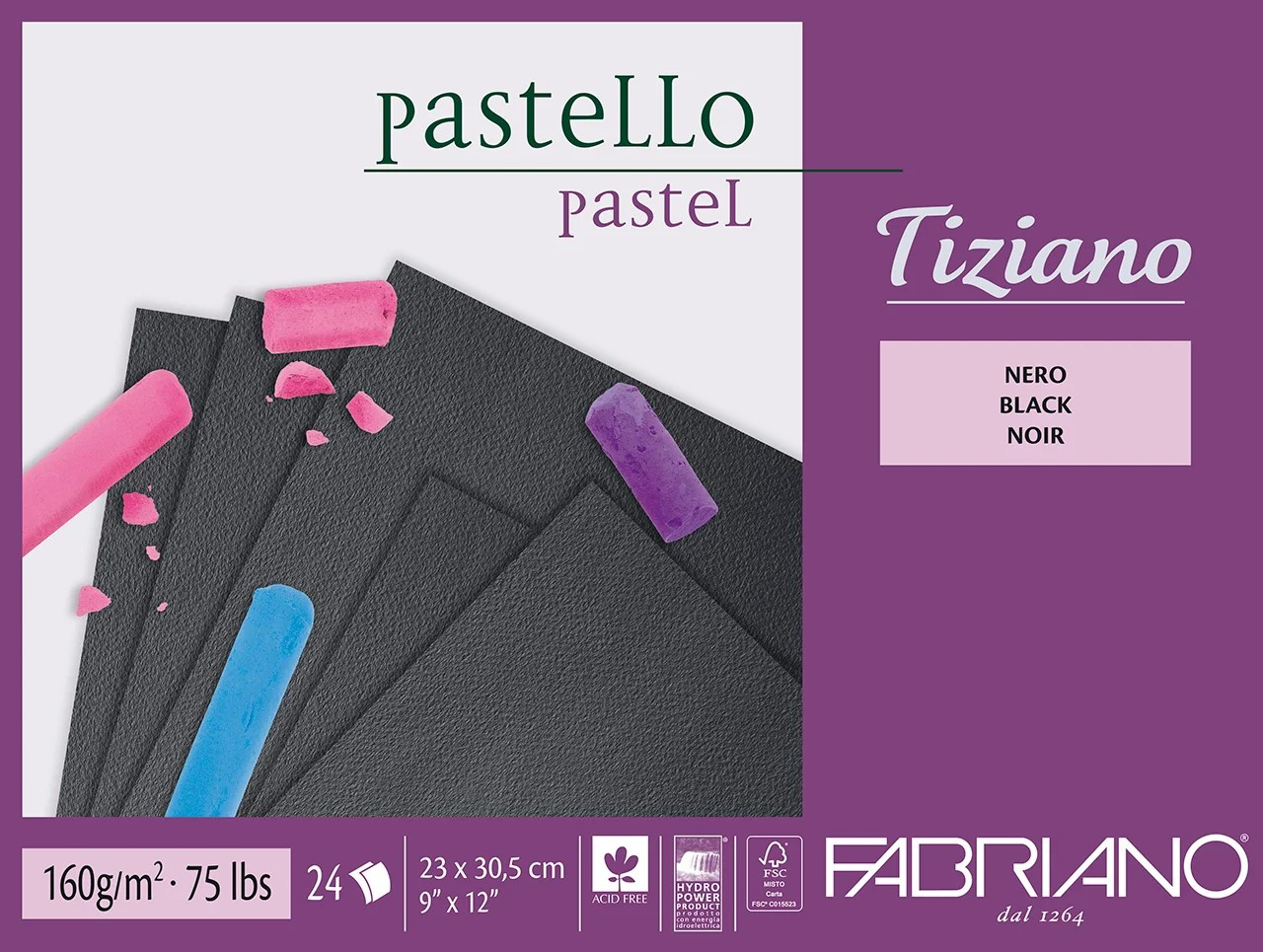 Fab Ramo Fabriano Tiziano Pastel Pads
