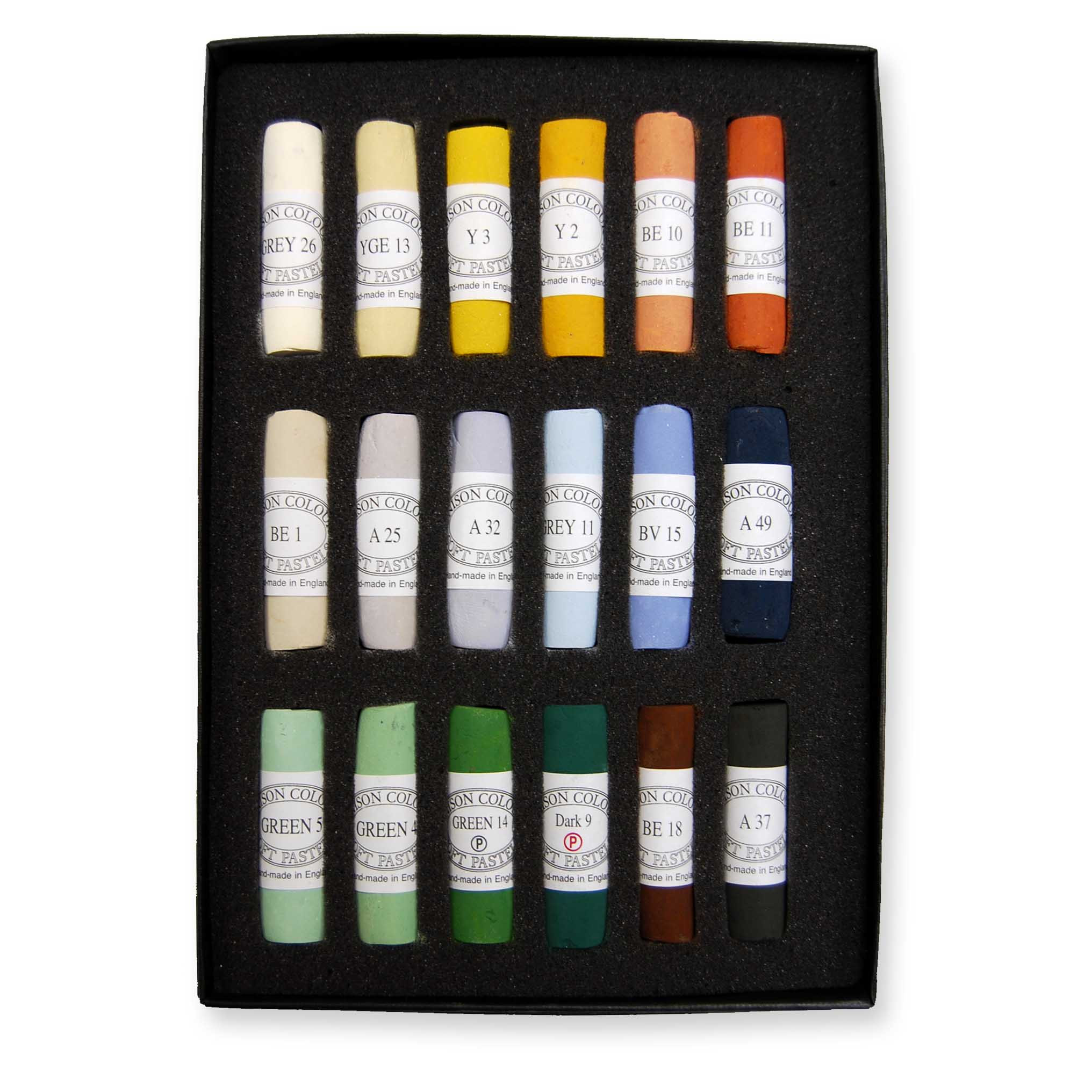 Unison 18 Standard Landscape Pastels Soft Pastel Sets Pastels