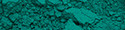 Viridian Green pigment in a 15ml jar.