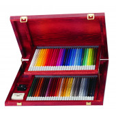 STABILO CarbOthello Pastel Pencil Set of 60 in Wooden Box