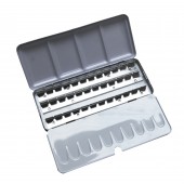 Empty Watercolour box for 36 half pans