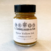 Cornelissen Historical Inks,  Spice  Yellow Ink 30ml