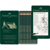 Faber-Castell Black Lead Pencil Set of 12