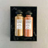 Set of two London Pigments in black presentation box.