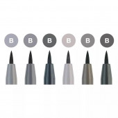 Faber-Castell Brush Pen Shades of Grey Set