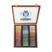 Schmincke Wooden Boxed Set of 45 pastels