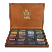 Schmincke Wooden Boxed Set of 60 pastels