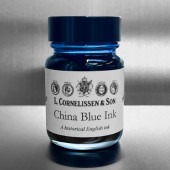 Cornelissen Historical Inks, China Blue