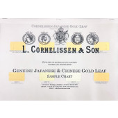 Cornelissen Japanese & Chinese Gold Leaf Colour Chart