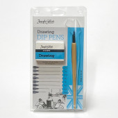 Joseph Gillot Drawing Set, 8 Assorted Nibs and Pen Holder