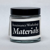 Renaissance Workshop Materials, Bone White Pigment 100 grams