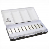 Schmincke Empty Watercolour Metal Box for 10 x 15 ml Tubes
