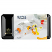 Schmincke Horadam Gouache Set,  10 x 15 ml Tubes, Metal Box