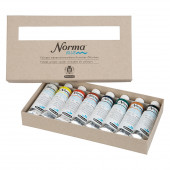 Schmincke Norma Blue Set 8 x 35 ml, Cardboard Box