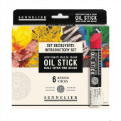 Sennelier 6 Artist Quality Oil Sticks Set
