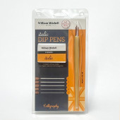 William Mitchell Italic Left Hand, 5 Assorted Nibs and Pen Holder